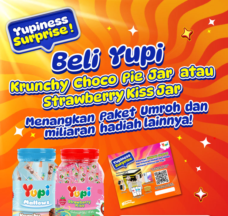 Cara ikutan Yupi Surprise - tampilan mobile
